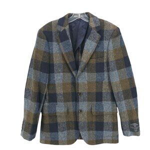 J CREW Ludlow Blazer Magee Donegal Irish Wool Tweed Slim Fit Check NWOT Size 36S